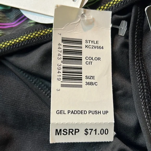 🔥 SALE Kenneth Cole NY 2 piece bikini swimsuit to complete your summer wardrobe - Picture 9 of 12